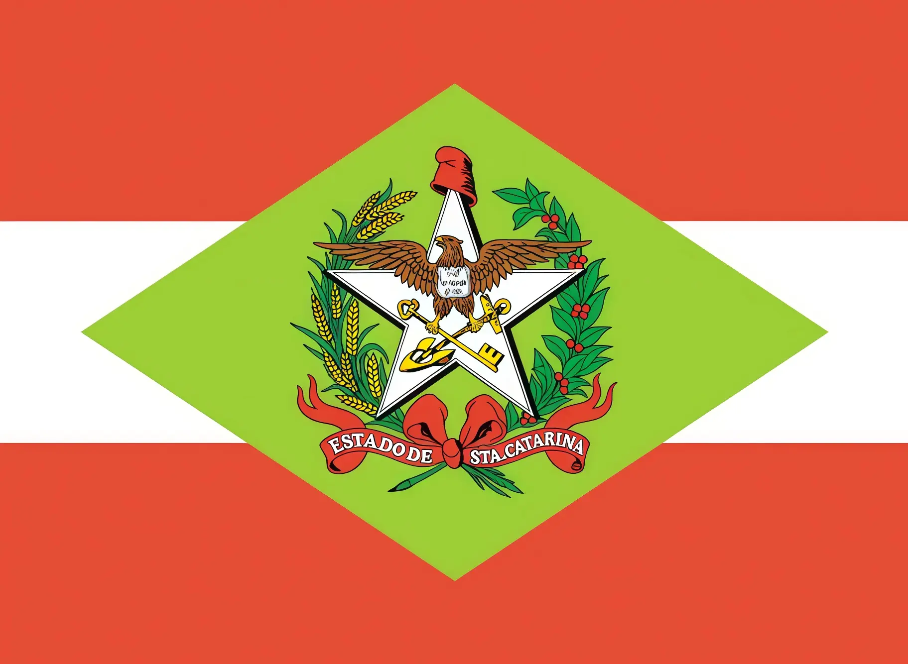 Bandeira do Santa Catarina