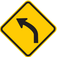 Curva à esquerda