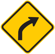 Curva à direita