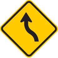 Curva em "S" à direita