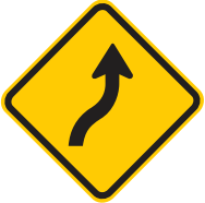 Curva em "S" à esquerda