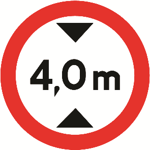 Altura máxima permitida