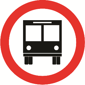 Circulação exclusiva de ônibus